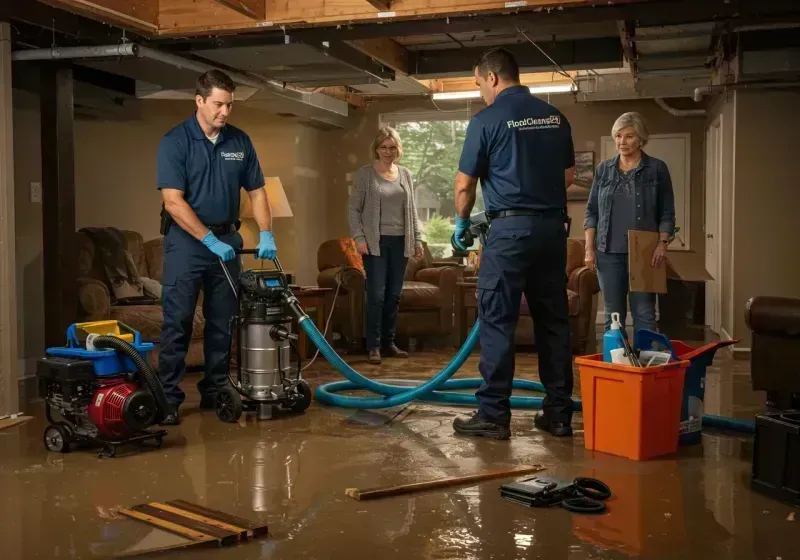 Basement Water Extraction and Removal Techniques process in La Paloma, TX